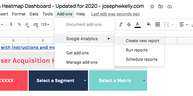 google analytics heatmap